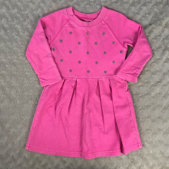 Carter's Other - Carter’s Hot Pink Dress Silver Sequins 2T